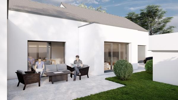 MAISON CONTEMPORAINE PLAIN PIED - 114 m² - GRAND CHAMP CENTRE