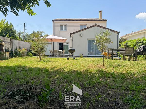 Maison Pessac  144m2, 5 CH, Garage, Jardin 595m2
