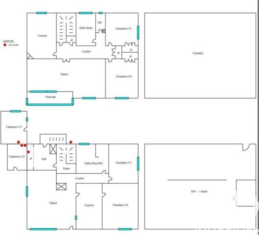Immeuble à vendre 180 m² Le Soler