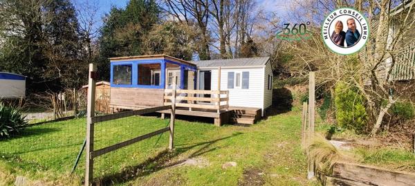 Mobil-home Cosy au Bord du Lac – Caurel