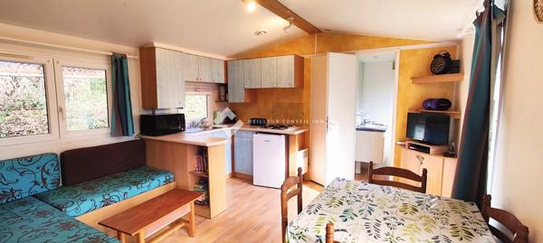 Mobil-home Cosy au Bord du Lac – Caurel