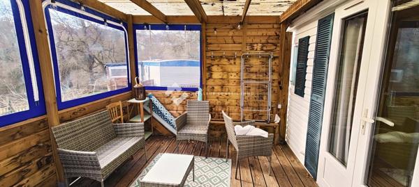 Mobil-home Cosy au Bord du Lac – Caurel
