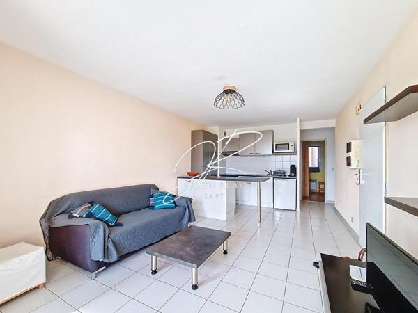 Appartement meublé T3 d'environ 46 m² avec loggia