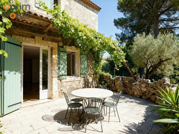 Maison de village rénovée type 3/4 avec belle terrasse plein sud