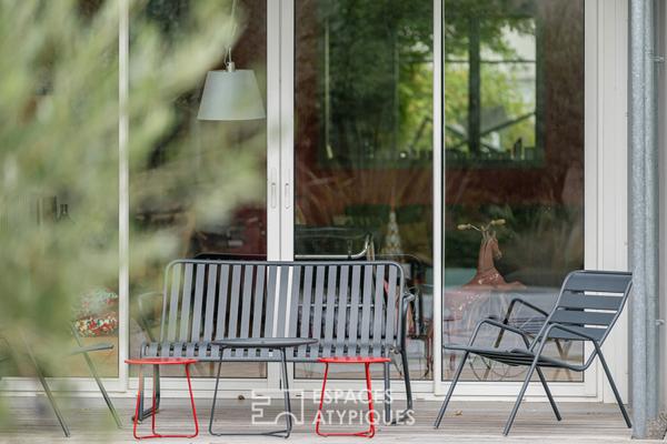 L’harmonie contemporaine au coeur de Caudéran avec piscine et garage