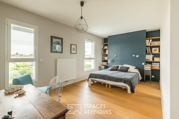 L’harmonie contemporaine au coeur de Caudéran avec piscine et garage