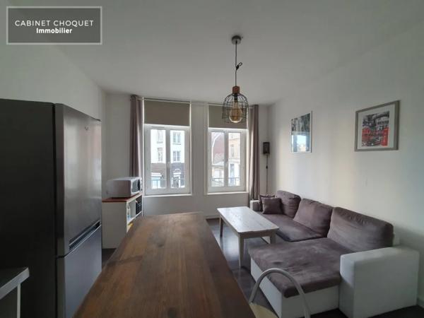 F2 LUMINEUX A VENDRE - LILLE GAMBETTA - 30.5 m 2 - 156 000 €