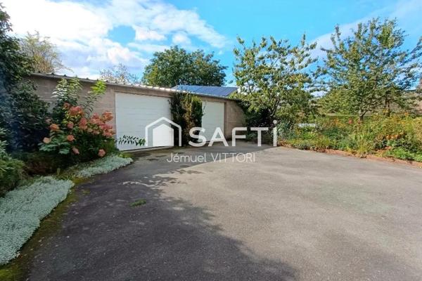 Propriété spacieuse avec dépendance et terrain clos