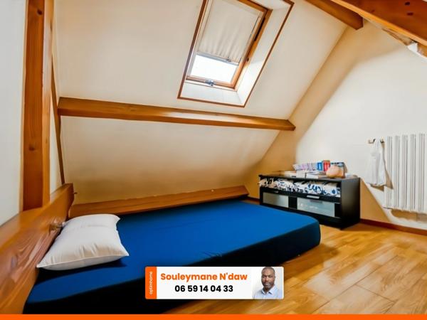 Maison familiale 100 m² – Centre-ville de Drancy – Jardin & pompe à chaleur récente - Triplex