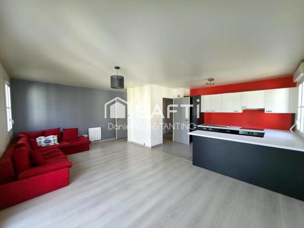 Appartement 3 Pièces, immeuble de 2012