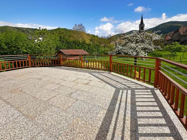 Moosch, 68690, maison 4 chambres, terrain plat 15 ares, proche école et commodités