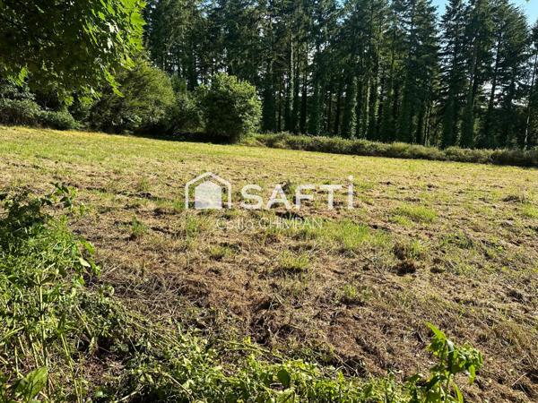 Terrain à bâtir dans un environnement verdoyant, hors lotissement