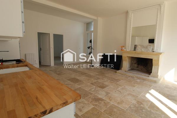 APPARTEMENT T3 RENOVE AVEC JARDIN ET PLACE DE PARKING