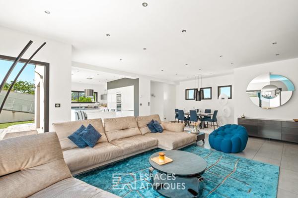 Villa contemporaine au calme absolu