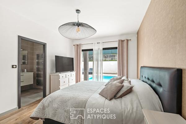 Villa contemporaine au calme absolu