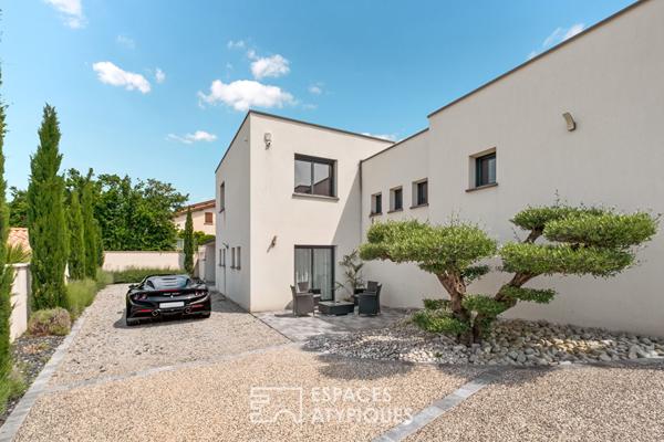 Villa contemporaine au calme absolu