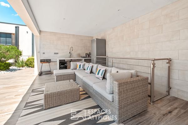 Villa contemporaine au calme absolu