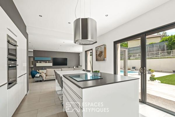 Villa contemporaine au calme absolu