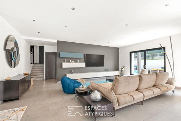 Villa contemporaine au calme absolu