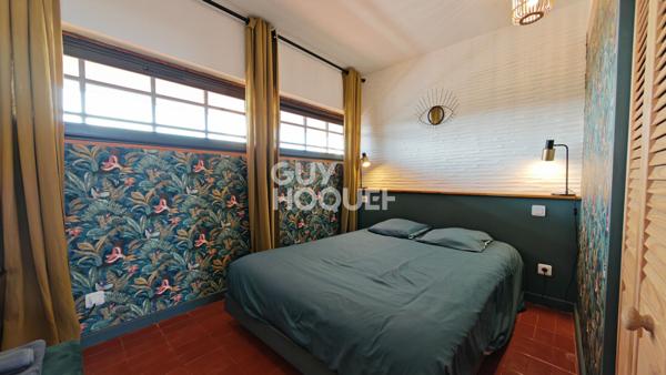 Saint Cyprien Plage À vendre : Appartement meublé 2 pièces de charme en front de mer