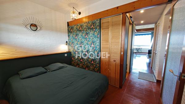 Saint Cyprien Plage À vendre : Appartement meublé 2 pièces de charme en front de mer