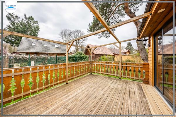 REAU : chalet F4 (72 m²) + 3 chambres à vendre