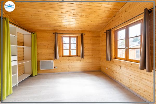 REAU : chalet F4 (72 m²) + 3 chambres à vendre