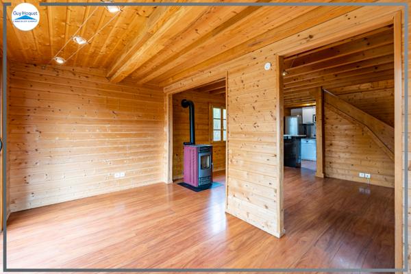 REAU : chalet F4 (72 m²) + 3 chambres à vendre