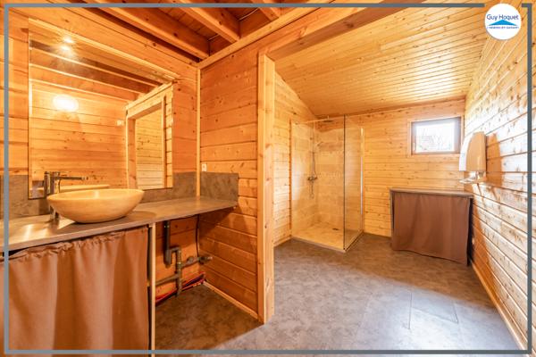 REAU : chalet F4 (72 m²) + 3 chambres à vendre