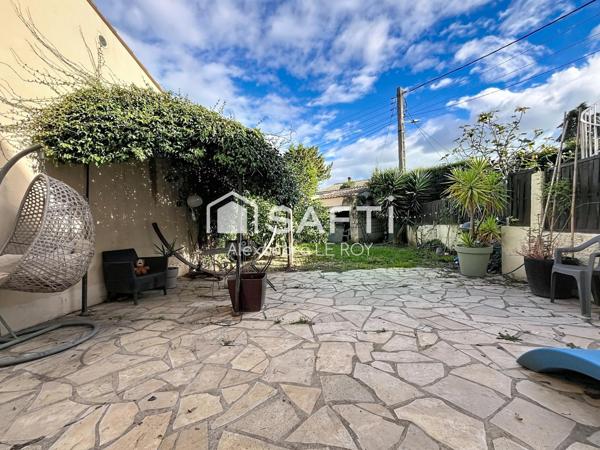 Appartement type F2 avec : Espace de stationnement, Terrasse, Jardin et Atelier !!!!