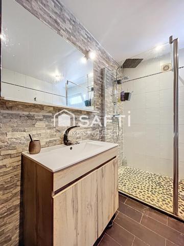 Appartement type F2 avec : Espace de stationnement, Terrasse, Jardin et Atelier !!!!