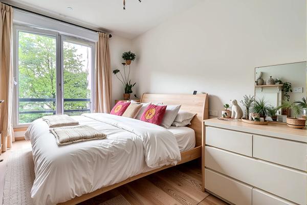 À découvrir en exclusivité : spacieux appartement familial de 110 m² avec balcon et double stationnement