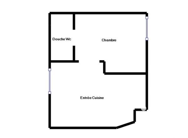 Studio à vendre 20 m² Saint-Denis