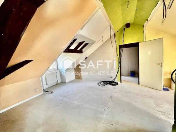 Appartement T3 de 54 m2 à finir de rénover