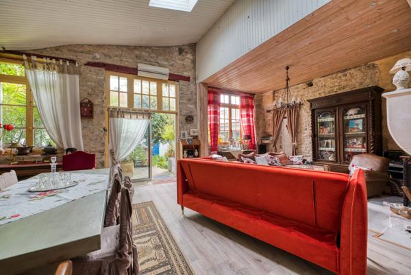 Insolite maison de village au coeur de Saint Denis d'Oléron.