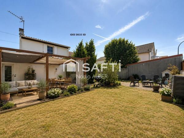 Maison avec grand jardin – Fort potentiel – Quartier Gondoles Nord à Choisy-le-Roi