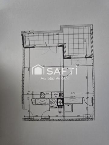 Idéal premier achat ou investissement locatif ! T2 moderne de 43 m² avec terrasse et parking privé, dans une résidence sécurisée à la Rocade – Ajaccio