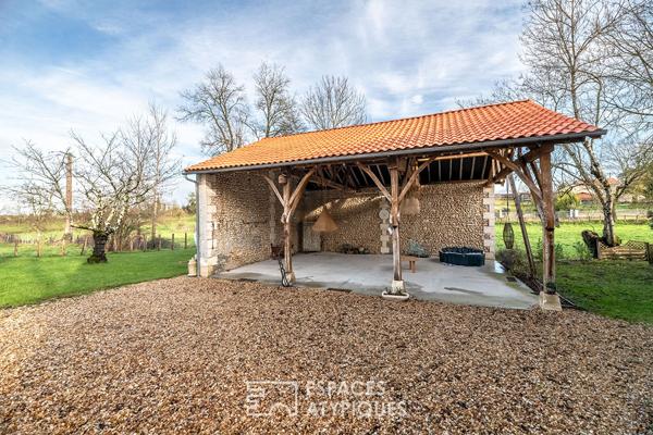 La maison idéale pour vivre à la campagne sans s’éloigner de tout