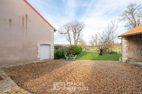 La maison idéale pour vivre à la campagne sans s’éloigner de tout