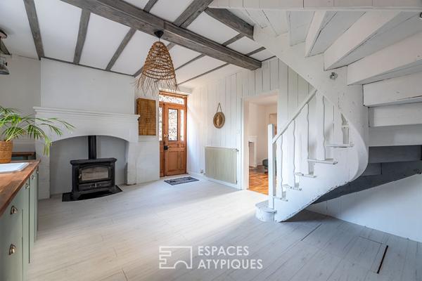 La maison idéale pour vivre à la campagne sans s’éloigner de tout