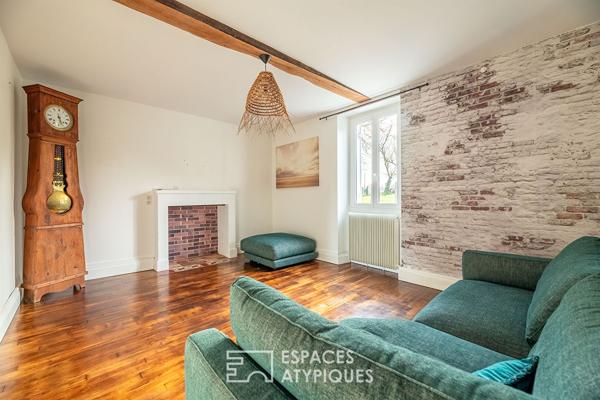 La maison idéale pour vivre à la campagne sans s’éloigner de tout