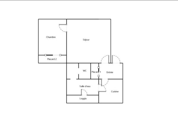 Appartement à vendre 2 pièces 39 m² Chelles