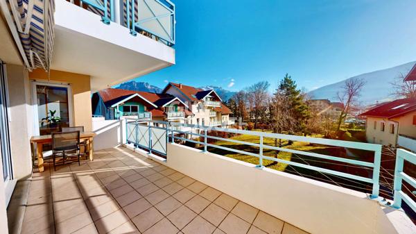 Appartement Saint Jorioz 4 pièce(s) 86 m2 - Terrasse - Garage - Cave