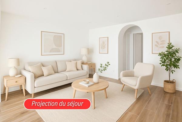 Appartement à Longpont-Sur-Orge  55 m2 refait à neuf + 45m2 de débaras (duplex)