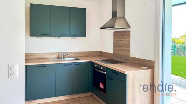 Rosenau – T2 avec terrasse, jardin, garage et parking – À deux pas de la Suisse