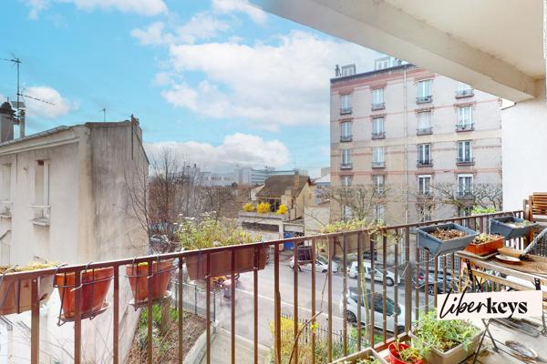 2/3p baigné de lumière - Loggia de 6 m² - RER Laplace 