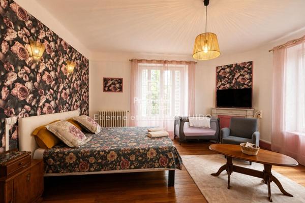Maison de maître de 231 m² avec deux habitations Centre-ville de Vatan