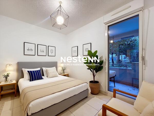 Vallauris T2 rez-de-chaussée- 50 m² - Garage + Grand Parking