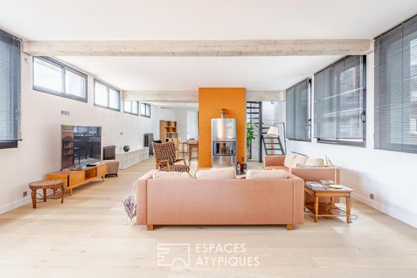 Loft avec terrasse et garage au coeur d’Amiens