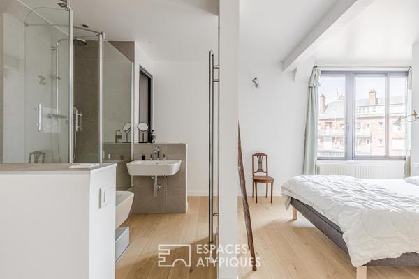 Loft avec terrasse et garage au coeur d’Amiens